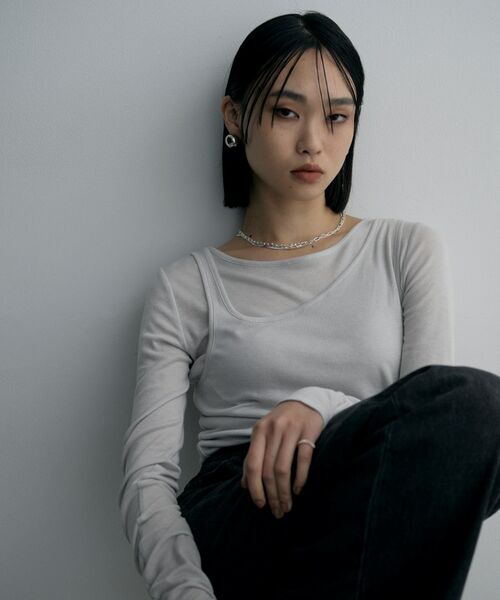 COCOSHNIK ONKITSCH / ココシュニックオンキッチュ ネックレス・ペンダント・チョーカー | シルバー コンビネーションチェーン クアッドネックレス | 詳細6