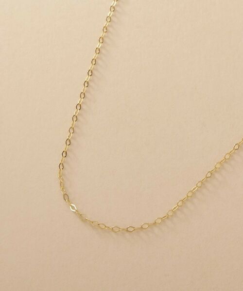 COCOSHNIK ONKITSCH / ココシュニックオンキッチュ ネックレス・ペンダント・チョーカー | K10スキニーネックレス スクエア | 詳細2