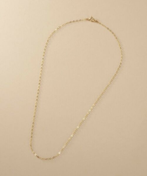 COCOSHNIK ONKITSCH / ココシュニックオンキッチュ ネックレス・ペンダント・チョーカー | K10スキニーネックレス スクエア | 詳細5