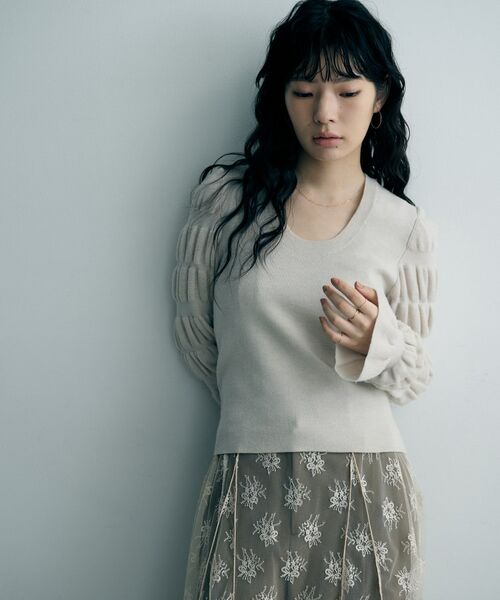 COCOSHNIK ONKITSCH / ココシュニックオンキッチュ ネックレス・ペンダント・チョーカー | K10スキニーネックレス スクエア | 詳細7