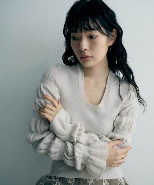 COCOSHNIK ONKITSCH / ココシュニックオンキッチュ ネックレス・ペンダント・チョーカー | K10スキニーネックレス ロングタネル | 詳細8