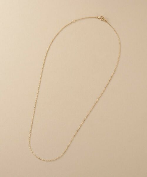 COCOSHNIK ONKITSCH / ココシュニックオンキッチュ ネックレス・ペンダント・チョーカー | K10スキニーネックレス カーブ | 詳細5