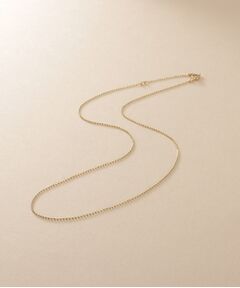 COCOSHNIK ONKITSCH / ココシュニックオンキッチュ ネックレス・ペンダント・チョーカー | K10スキニーネックレス カットボール