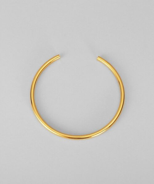 COCOSHNIK ONKITSCH / ココシュニックオンキッチュ ネックレス・ペンダント・チョーカー | シルバー ホロウフレキシブルチョーカーL GP | 詳細4