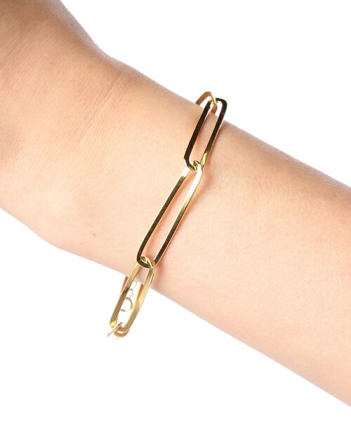 COCOSHNIK ONKITSCH / ココシュニックオンキッチュ ブレスレット・バングル | グラデーションチェーン長角 ブレスレット | 詳細4