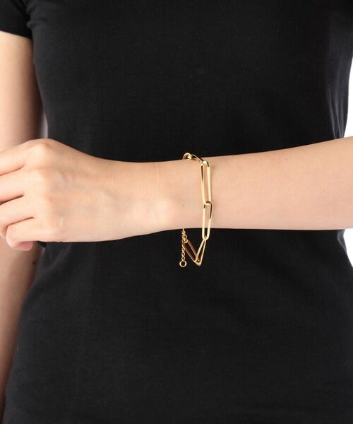 COCOSHNIK ONKITSCH / ココシュニックオンキッチュ ブレスレット・バングル | グラデーションチェーン長角 ブレスレット | 詳細5
