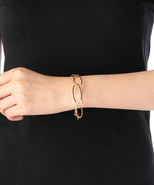 COCOSHNIK ONKITSCH / ココシュニックオンキッチュ ブレスレット・バングル | グラデーションチェーンオーバル ブレスレット | 詳細5