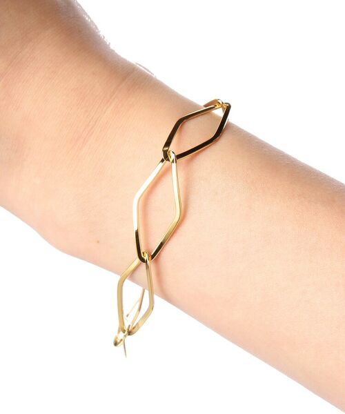 COCOSHNIK ONKITSCH / ココシュニックオンキッチュ ブレスレット・バングル | グラデーションチェーン菱形 ブレスレット | 詳細4