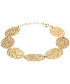 COCOSHNIK ONKITSCH / ココシュニックオンキッチュ ブレスレット・バングル | テクスチャープレートオーバル連続 ブレスレット