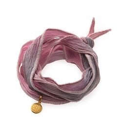 COCOSHNIK ONKITSCH / ココシュニックオンキッチュ ブレスレット・バングル | シルクリボンブレスレット(ピンク)