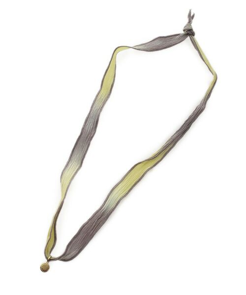 COCOSHNIK ONKITSCH / ココシュニックオンキッチュ ブレスレット・バングル | シルクリボンブレスレット(黄) | 詳細3