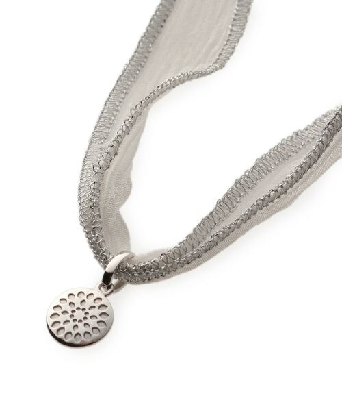 COCOSHNIK ONKITSCH / ココシュニックオンキッチュ ブレスレット・バングル | シルクリボンブレスレット(白) | 詳細2