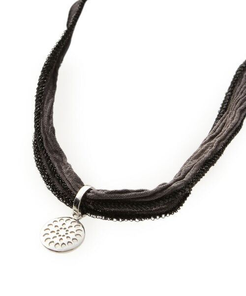 COCOSHNIK ONKITSCH / ココシュニックオンキッチュ ブレスレット・バングル | シルクリボンブレスレット(黒) | 詳細2