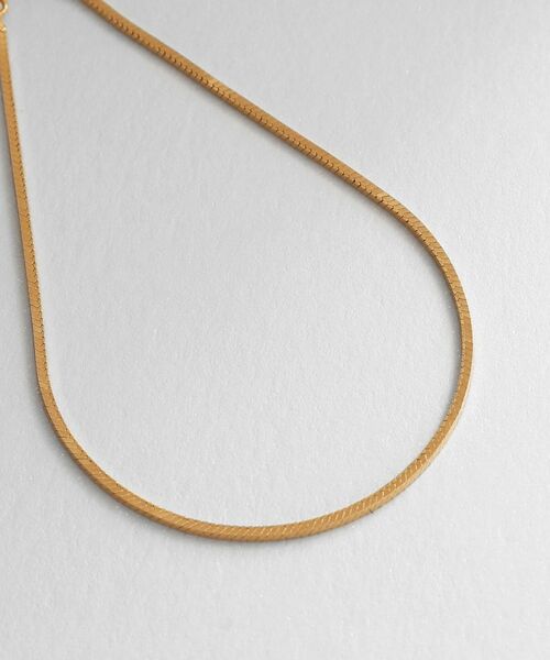 COCOSHNIK ONKITSCH / ココシュニックオンキッチュ ブレスレット・バングル | シルバー デザインチェーン コンパクトブレスレット GP | 詳細2