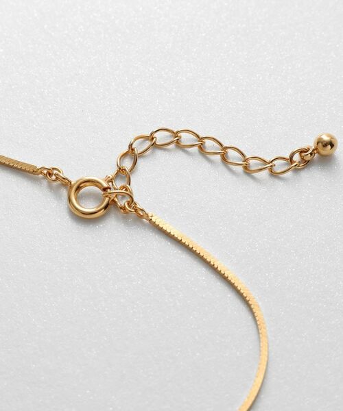 COCOSHNIK ONKITSCH / ココシュニックオンキッチュ ブレスレット・バングル | シルバー デザインチェーン コンパクトブレスレット GP | 詳細3
