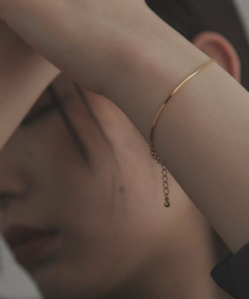 COCOSHNIK ONKITSCH / ココシュニックオンキッチュ ブレスレット・バングル | シルバー デザインチェーン コンパクトブレスレット GP | 詳細7