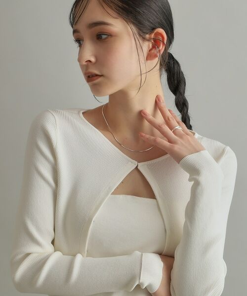 COCOSHNIK ONKITSCH / ココシュニックオンキッチュ ブレスレット・バングル | シルバー デザインチェーン コンパクトブレスレット | 詳細11