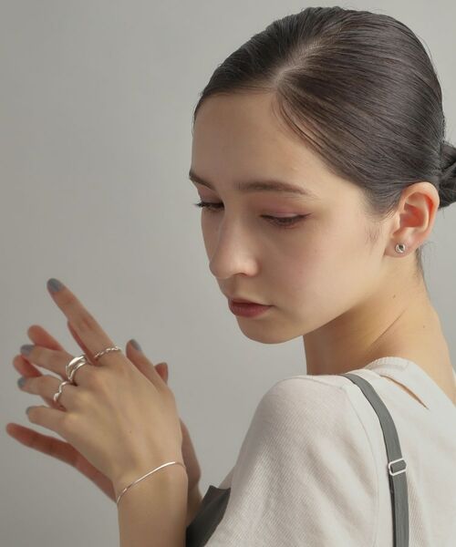 COCOSHNIK ONKITSCH / ココシュニックオンキッチュ ブレスレット・バングル | シルバー デザインチェーン コンパクトブレスレット | 詳細6