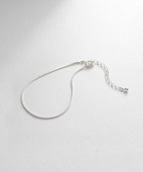COCOSHNIK ONKITSCH / ココシュニックオンキッチュ ブレスレット・バングル | シルバー デザインチェーン コンパクトブレスレット（シルバー(600)）
