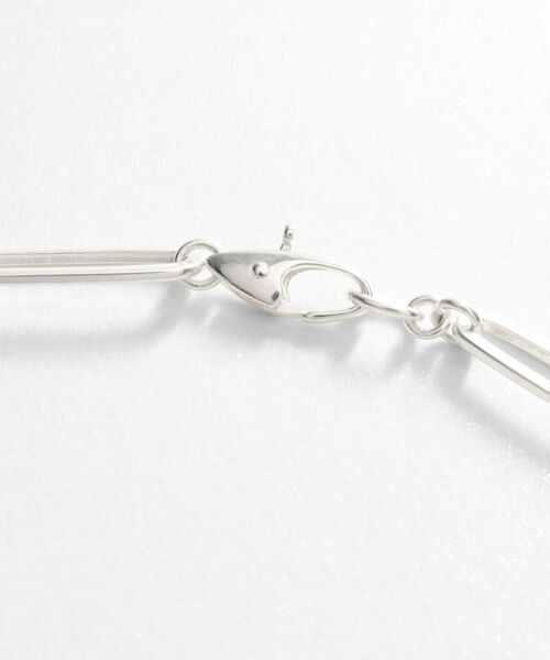 COCOSHNIK ONKITSCH / ココシュニックオンキッチュ ブレスレット・バングル | シルバー ミックスチェーン フラットカーブ スルー ブレスレット | 詳細3