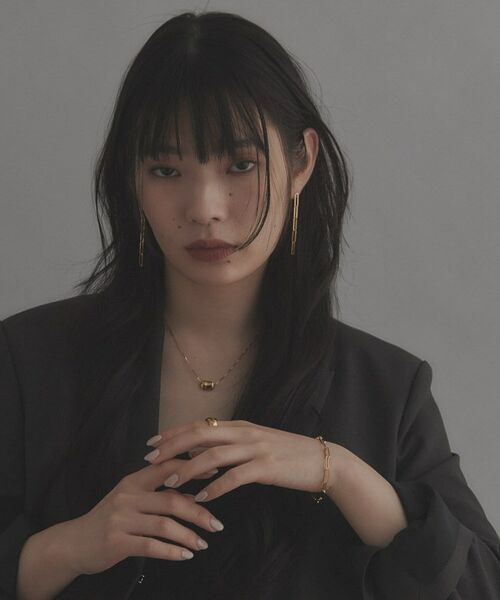 COCOSHNIK ONKITSCH / ココシュニックオンキッチュ ブレスレット・バングル | シルバー デザインチェーン フラットケーブルブレスレット（17㎝） GP | 詳細9