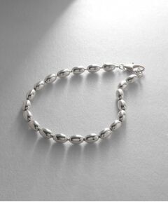 COCOSHNIK ONKITSCH / ココシュニックオンキッチュ ブレスレット・バングル | シルバー デザインチェーン オーバルボールL ブレスレット
