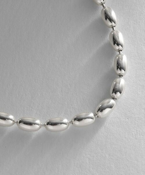 COCOSHNIK ONKITSCH / ココシュニックオンキッチュ ブレスレット・バングル | シルバー デザインチェーン オーバルボールL ブレスレット | 詳細2