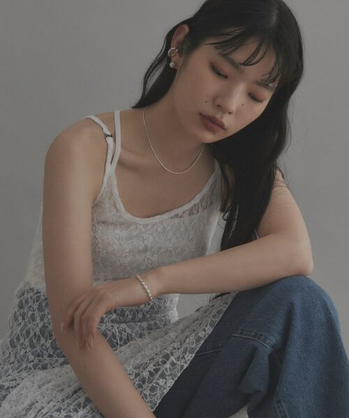 COCOSHNIK ONKITSCH / ココシュニックオンキッチュ ブレスレット・バングル | シルバー デザインチェーン オーバルボールL ブレスレット | 詳細6