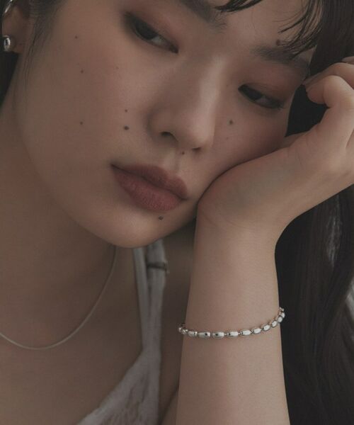 COCOSHNIK ONKITSCH / ココシュニックオンキッチュ ブレスレット・バングル | シルバー デザインチェーン オーバルボールL ブレスレット | 詳細8