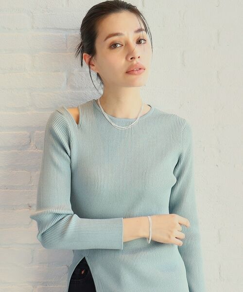 COCOSHNIK ONKITSCH / ココシュニックオンキッチュ ブレスレット・バングル | シルバー カーブチェーン レイヤード ブレスレット | 詳細10