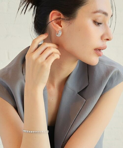 COCOSHNIK ONKITSCH / ココシュニックオンキッチュ ブレスレット・バングル | シルバー コンビネーションチェーン オーバルボール シリンダー ブレスレット | 詳細6