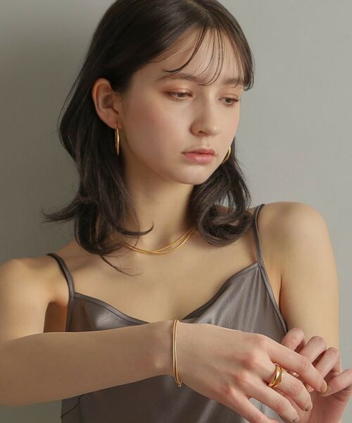 COCOSHNIK ONKITSCH / ココシュニックオンキッチュ ブレスレット・バングル | シルバー スネークチェーン ダブルブレスレット GP | 詳細10