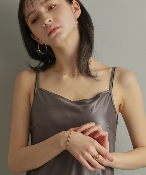 COCOSHNIK ONKITSCH / ココシュニックオンキッチュ ブレスレット・バングル | シルバー スネークチェーン ダブルブレスレット GP | 詳細9