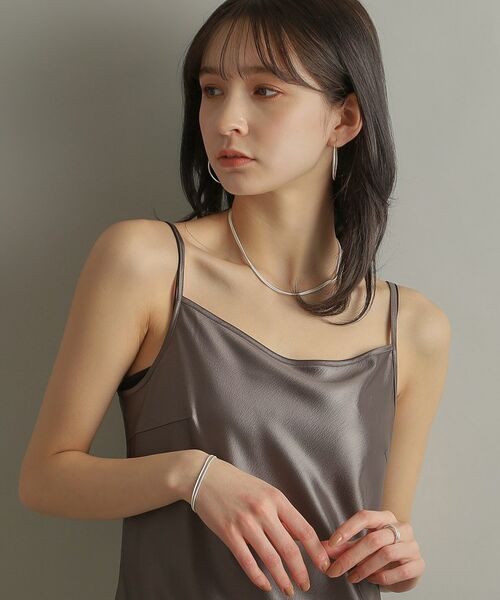 COCOSHNIK ONKITSCH / ココシュニックオンキッチュ ブレスレット・バングル | シルバー スネークチェーン ダブルブレスレット | 詳細7