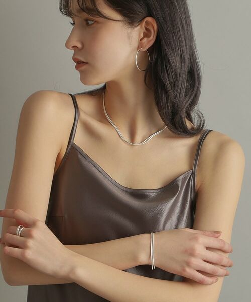 COCOSHNIK ONKITSCH / ココシュニックオンキッチュ ブレスレット・バングル | シルバー スネークチェーン ダブルブレスレット | 詳細8