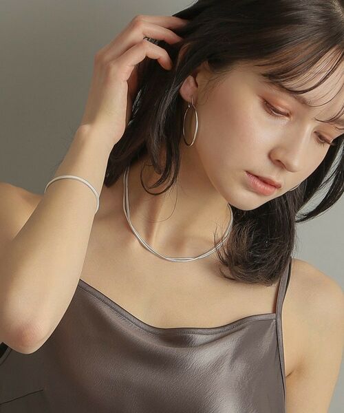 COCOSHNIK ONKITSCH / ココシュニックオンキッチュ ブレスレット・バングル | シルバー スネークチェーン ダブルブレスレット | 詳細9