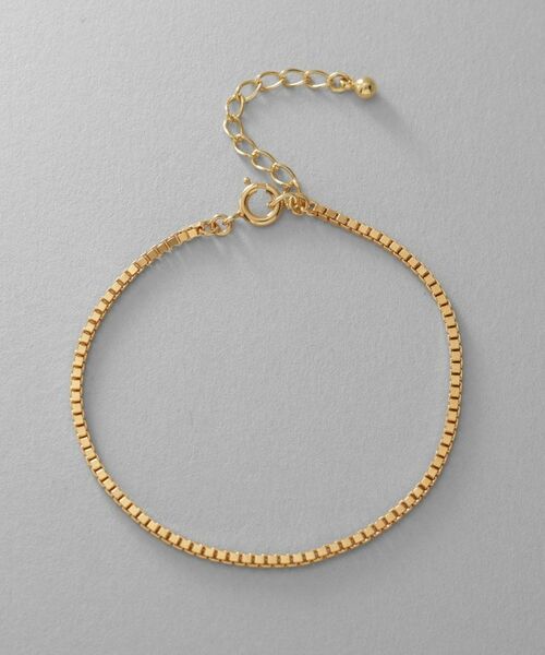 COCOSHNIK ONKITSCH / ココシュニックオンキッチュ ブレスレット・バングル | シルバー デザインチェーン ベネチアンブレスレットＳ GP | 詳細5