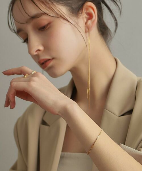 COCOSHNIK ONKITSCH / ココシュニックオンキッチュ ブレスレット・バングル | シルバー デザインチェーン ベネチアンブレスレットＳ GP | 詳細9