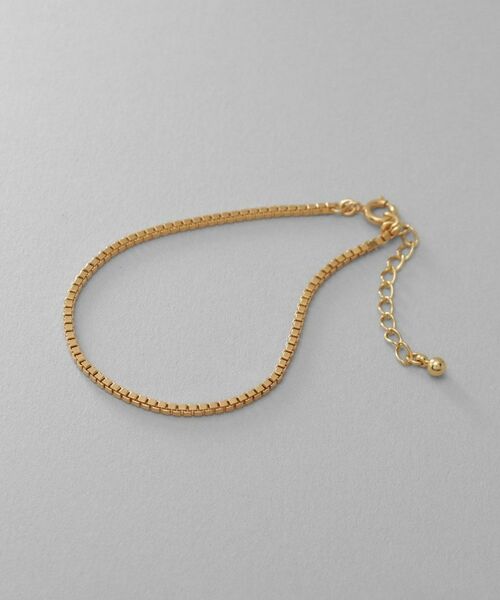 COCOSHNIK ONKITSCH / ココシュニックオンキッチュ ブレスレット・バングル | シルバー デザインチェーン ベネチアンブレスレットＳ GP（ゴールド(600)）
