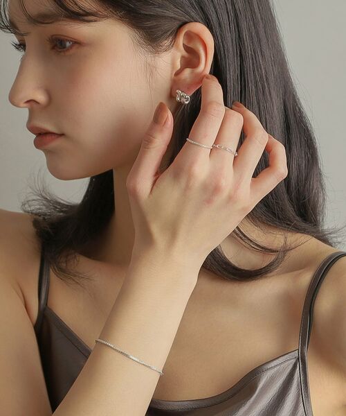 COCOSHNIK ONKITSCH / ココシュニックオンキッチュ ブレスレット・バングル | シルバー デザインチェーン ベネチアンブレスレットＳ | 詳細11