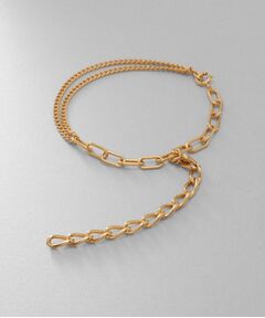 COCOSHNIK ONKITSCH / ココシュニックオンキッチュ ブレスレット・バングル | シルバー ハンギングマルチチェーン ブレスレット GP