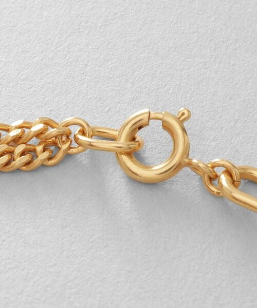 COCOSHNIK ONKITSCH / ココシュニックオンキッチュ ブレスレット・バングル | シルバー ハンギングマルチチェーン ブレスレット GP | 詳細4