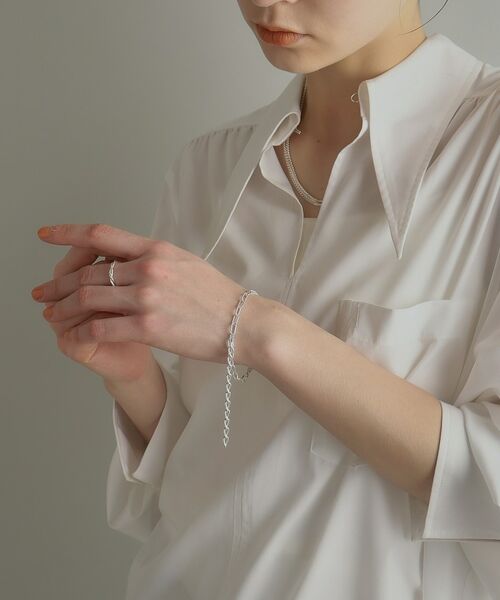 COCOSHNIK ONKITSCH / ココシュニックオンキッチュ ブレスレット・バングル | シルバー ハンギングマルチチェーン ブレスレット | 詳細14