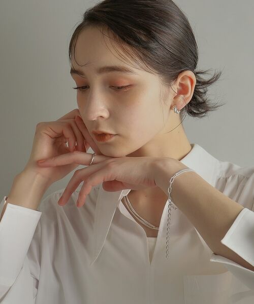 COCOSHNIK ONKITSCH / ココシュニックオンキッチュ ブレスレット・バングル | シルバー ハンギングマルチチェーン ブレスレット | 詳細16