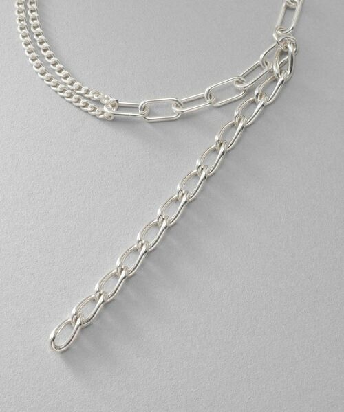 COCOSHNIK ONKITSCH / ココシュニックオンキッチュ ブレスレット・バングル | シルバー ハンギングマルチチェーン ブレスレット | 詳細2