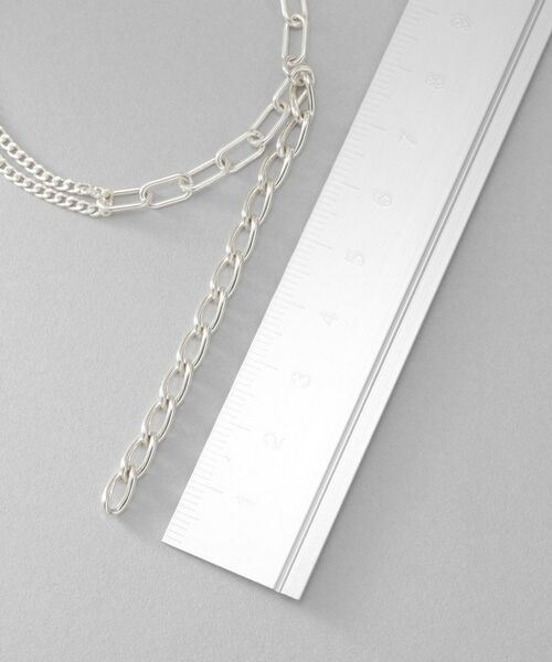 COCOSHNIK ONKITSCH / ココシュニックオンキッチュ ブレスレット・バングル | シルバー ハンギングマルチチェーン ブレスレット | 詳細3