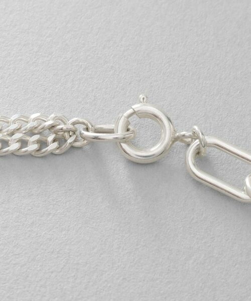 COCOSHNIK ONKITSCH / ココシュニックオンキッチュ ブレスレット・バングル | シルバー ハンギングマルチチェーン ブレスレット | 詳細4