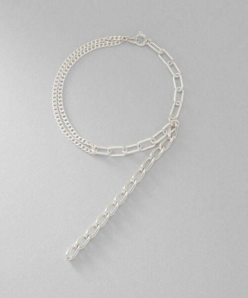 COCOSHNIK ONKITSCH / ココシュニックオンキッチュ ブレスレット・バングル | シルバー ハンギングマルチチェーン ブレスレット | 詳細5