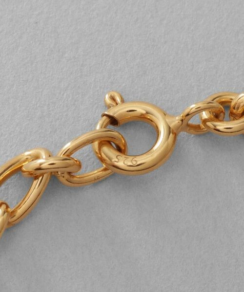 COCOSHNIK ONKITSCH / ココシュニックオンキッチュ ブレスレット・バングル | シルバー ハンギングロングカーブチェーン ブレスレット GP | 詳細4