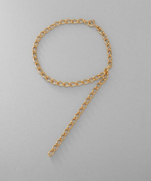 COCOSHNIK ONKITSCH / ココシュニックオンキッチュ ブレスレット・バングル | シルバー ハンギングロングカーブチェーン ブレスレット GP | 詳細5